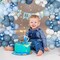 173Pcs Dusty Blue Balloon Arch Garland Kit, Baby Light Dusty Blue White Sand Metallic Blue Confetti Balloons for Boy Baby Shower Gender Reveal Wedding Birthday Party Decorations Supplies